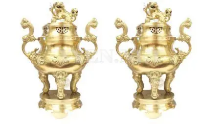 Đỉnh Đồng Các Kích Cỡ - Bộ Đỉnh Thờ Bằng Đồng