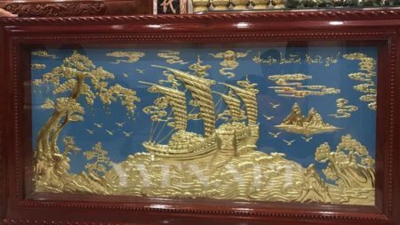 Bức Tranh Thuận Buồm Xuôi Gió Bằng Đồng
