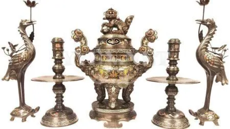 Home 10 Bộ Ngũ Sự Bằng Đồng Các Cỡ Từ 40cm đến 80cm